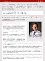 Ground Breaking Nonsurgical Double-Chin Fix