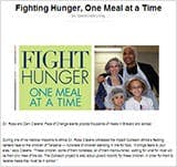 Fighting Hunger, One Meal at a Time Melbourne Florida