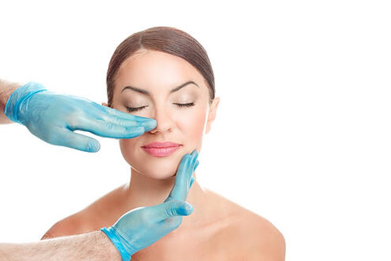Woman Getting a Facial Treatment