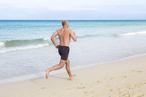 Man on the Beach