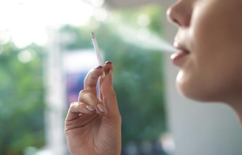 Woman Smoking