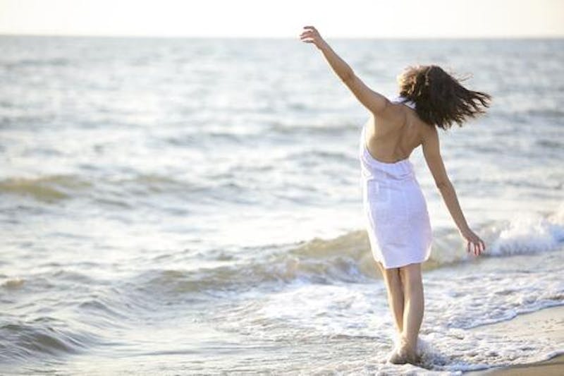 Woman on the Beach