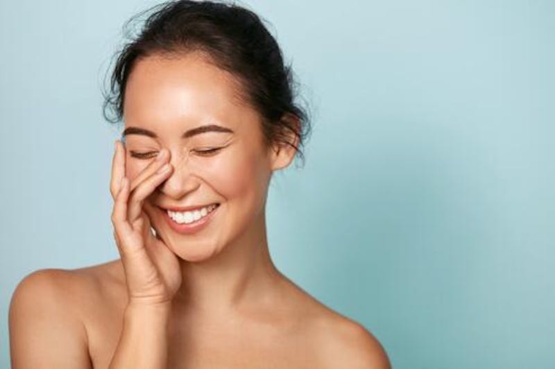 Woman Smiling