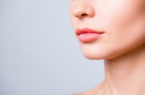 woman's lips