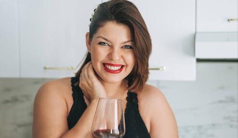 Woman with a Glass of Wine