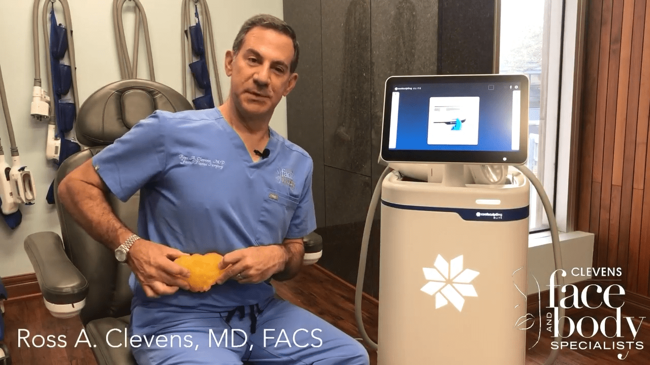 Dr. Clevens speaking about CoolSculpting at Clevens Face and Body Specialists in Melbourne FL