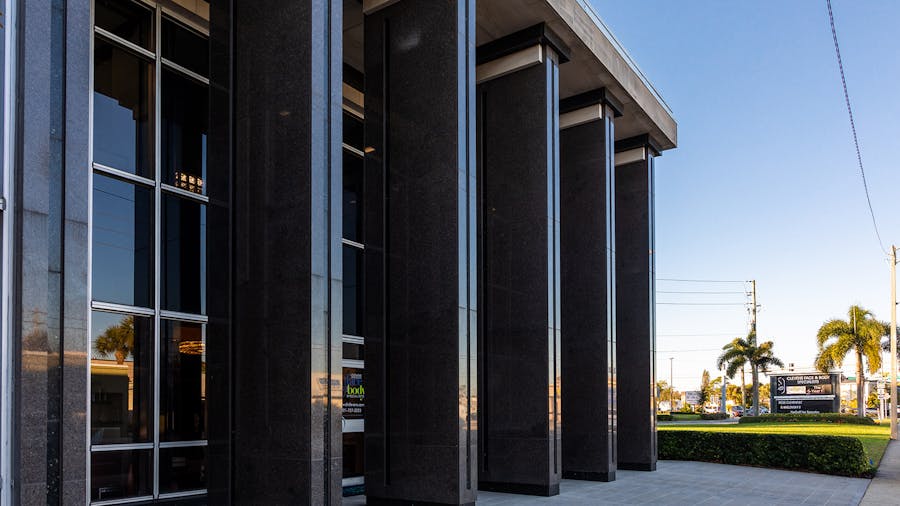 outside of office building