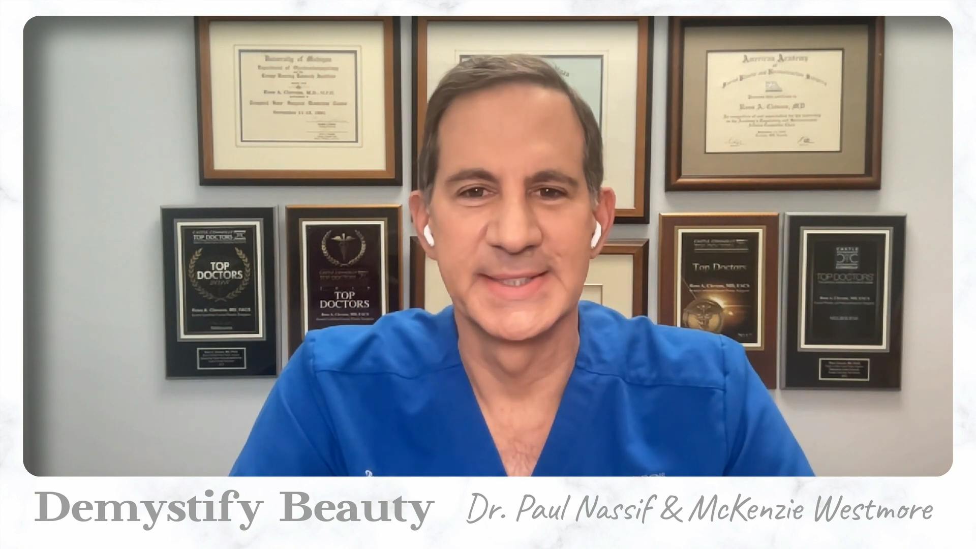 Dr. Clevens speaking about facial feminization surgery