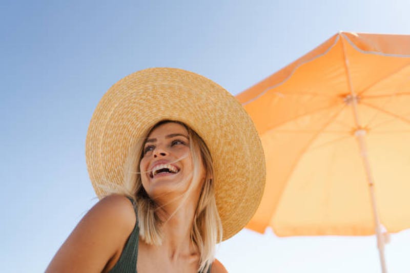Woman at the Beach