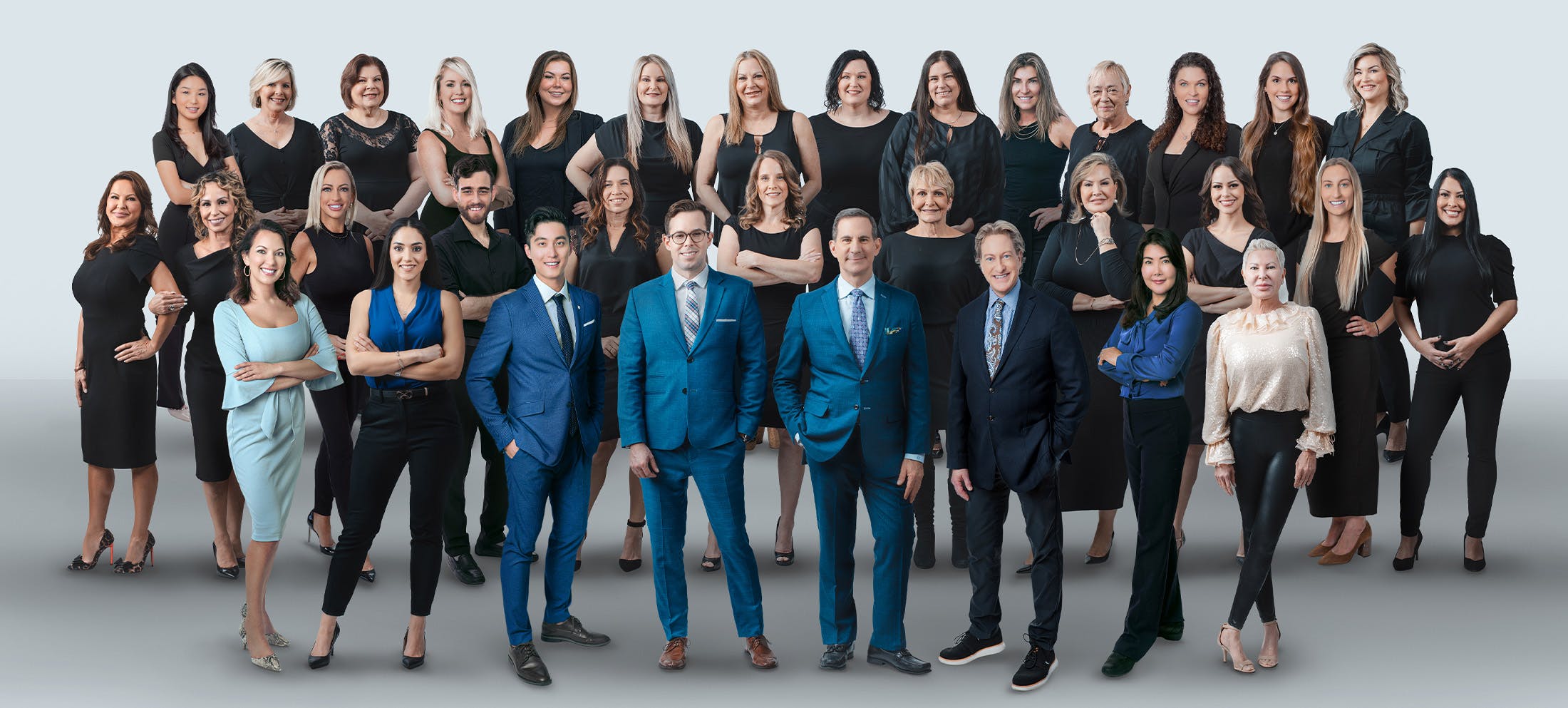 group photo of all the Clevens team members