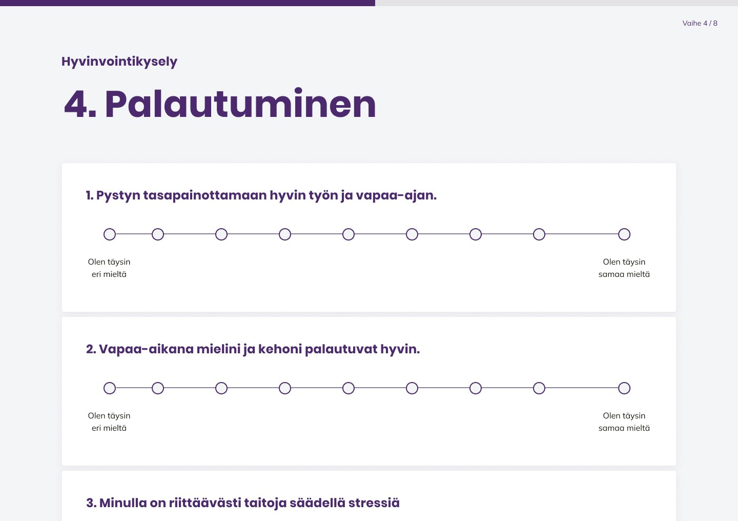 Palautuminen