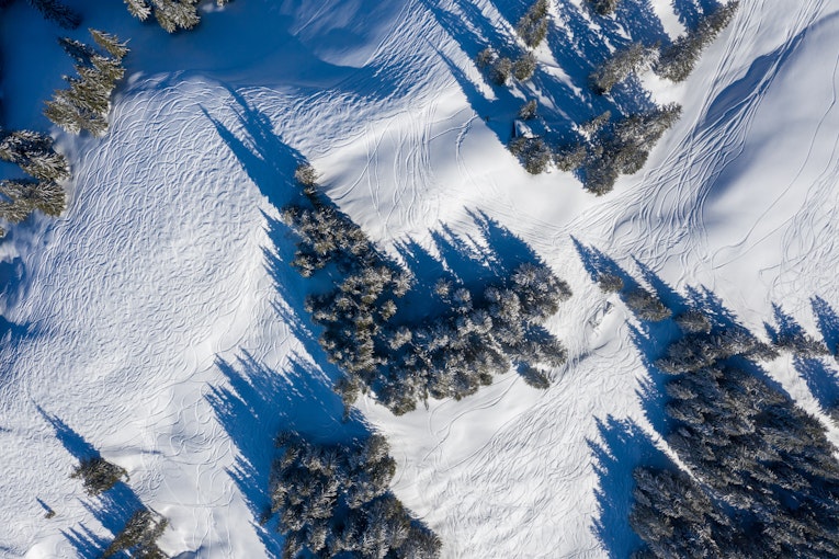Snow background image