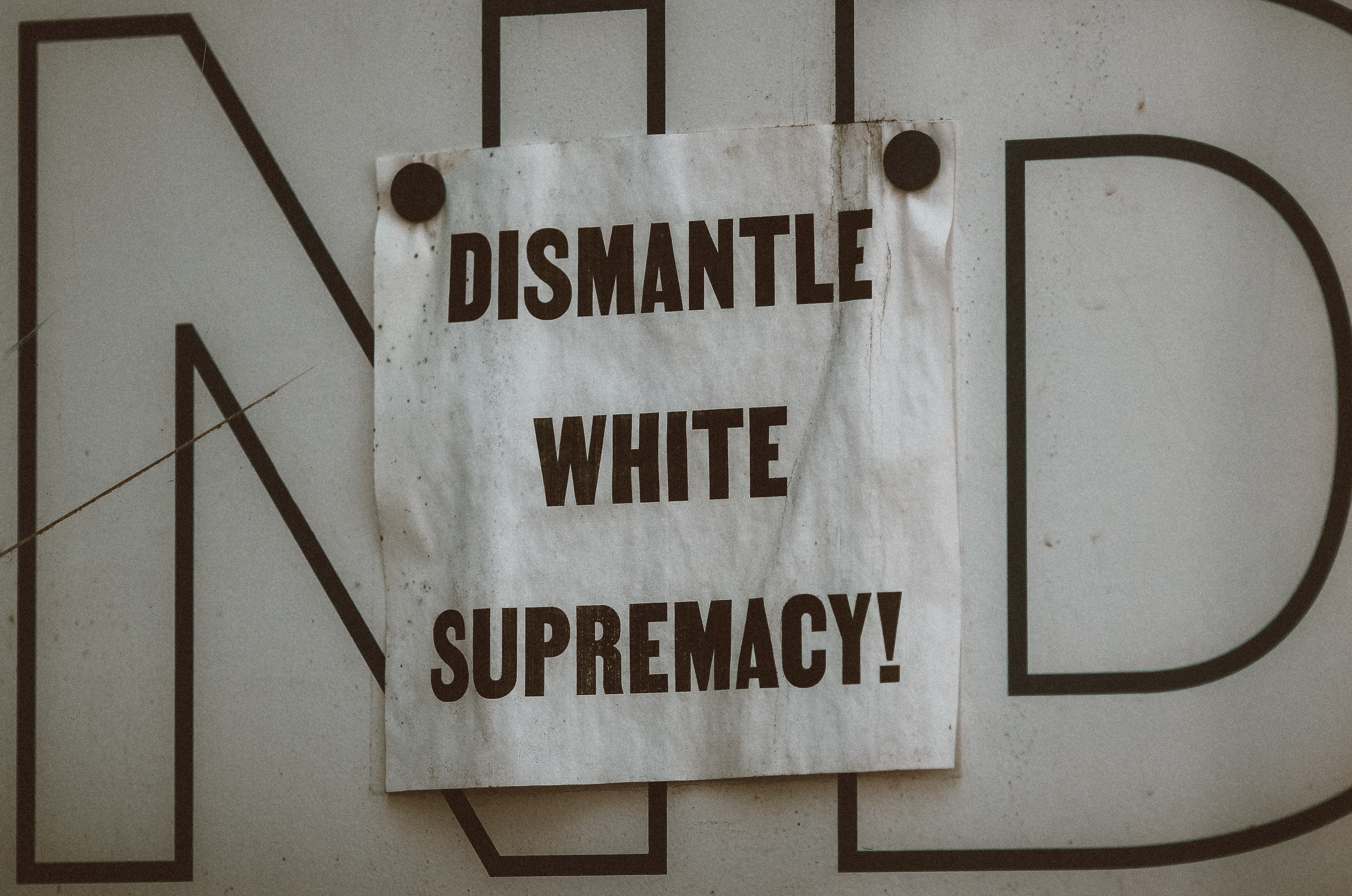 dismantle wite supremacy