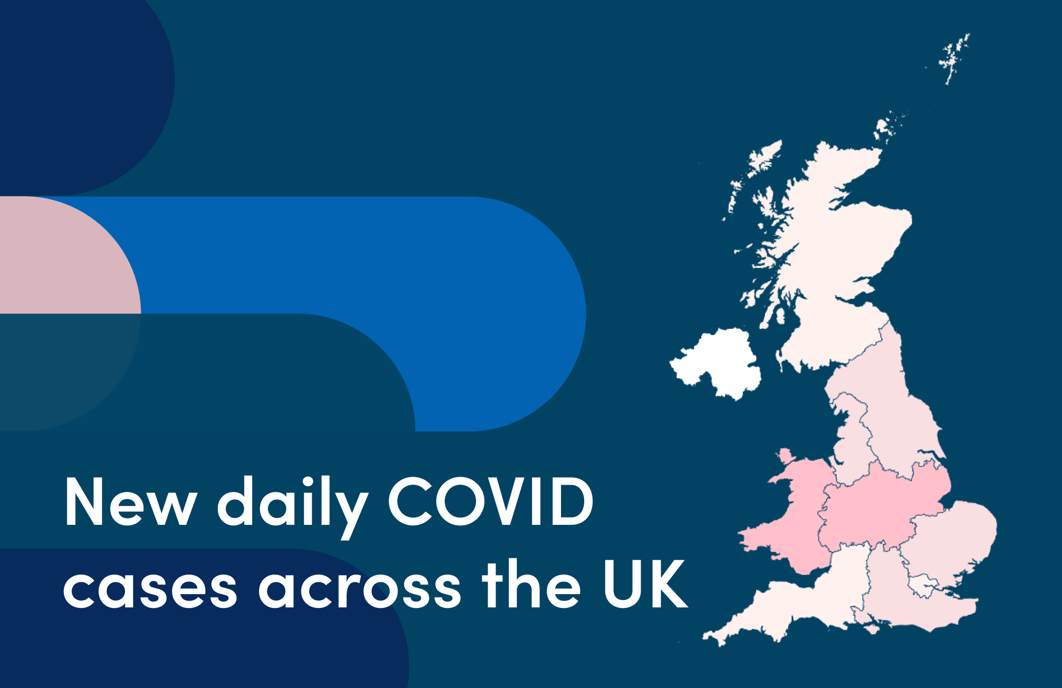 New daily COVID-19 cases in the UK have stopped falling this week