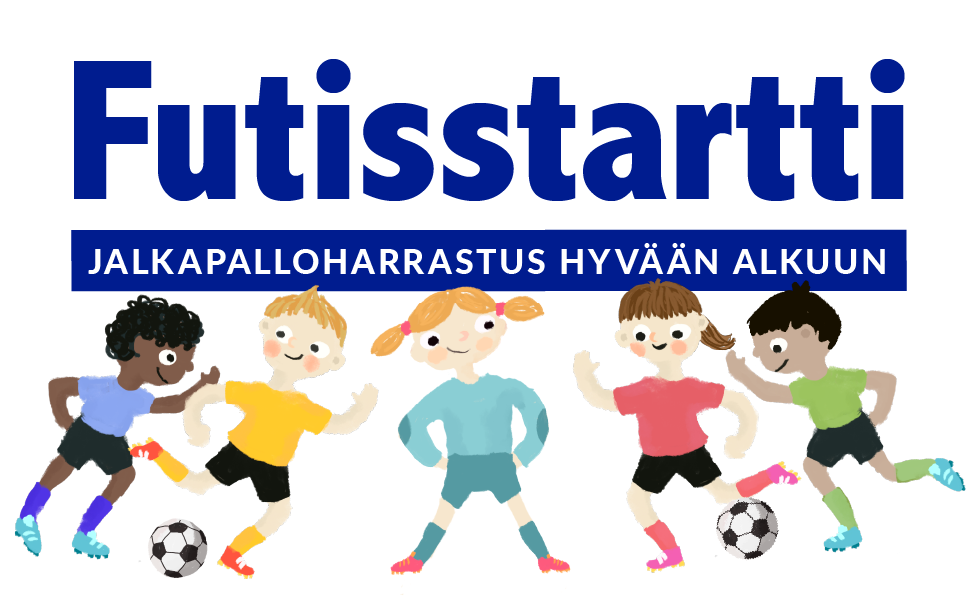 Lapset iloitsevat jalkapallosta