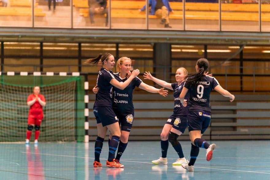 FTK-Tornio juhlii maalia. Kuva: Jani Virolainen