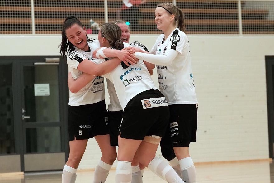 MuSaFutsalin mestaruus on katkolla huomenna. Kuva: Jani Virolainen
