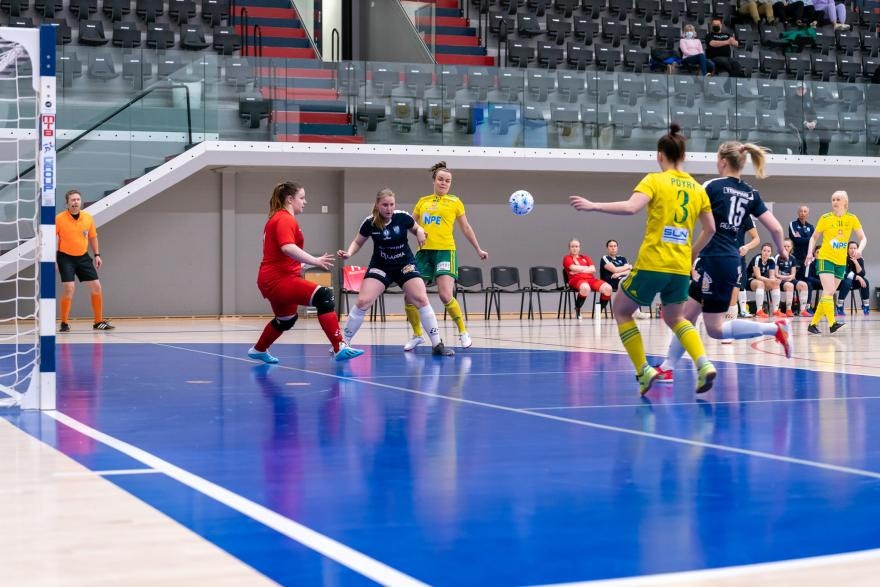 Ilves FS ja FTK-Tornio puolivälierien avausottelussa. Kuva: Jani Virolainen