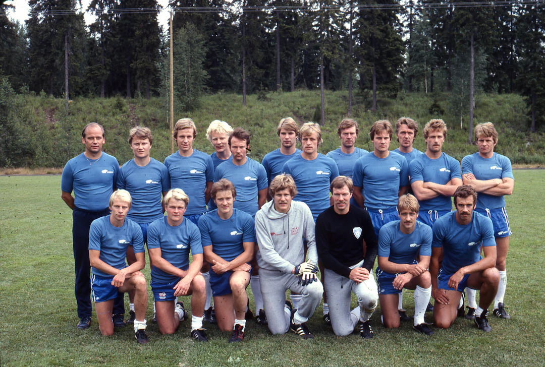 Suomen joukkue vuoden 1980 Olympialaisissa.