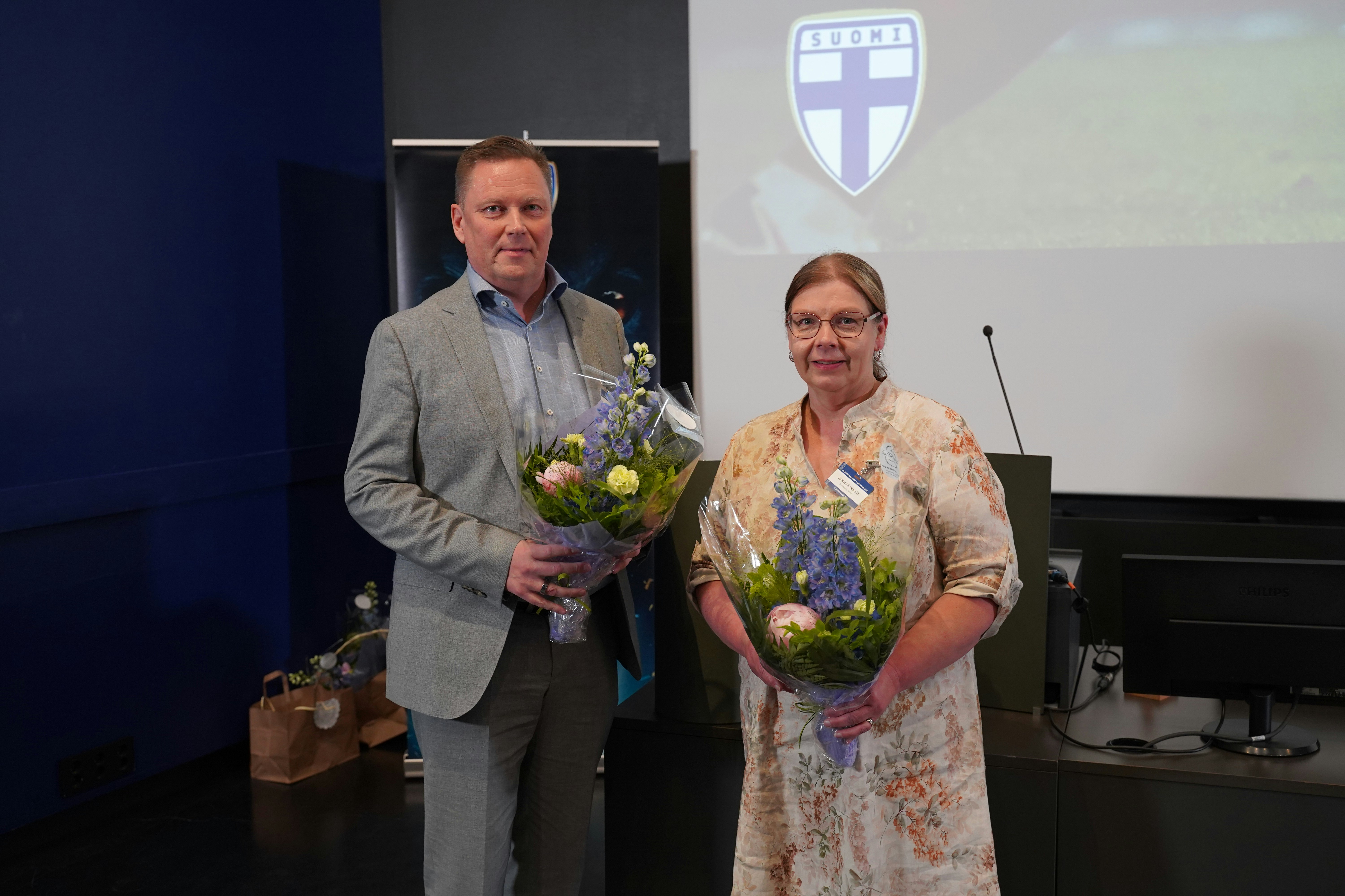 Risto Niva ja Jaana Järvenpää valittiin jatkamaan Seuraparlamentin puheenjohtajana ja varapuheenjohtajana.