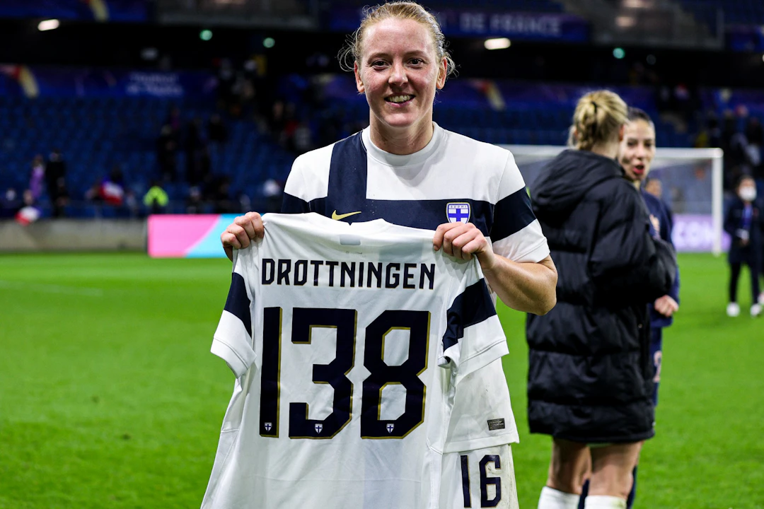 Anna Westerlund on eniten maaotteluita pelannut suomalainen.