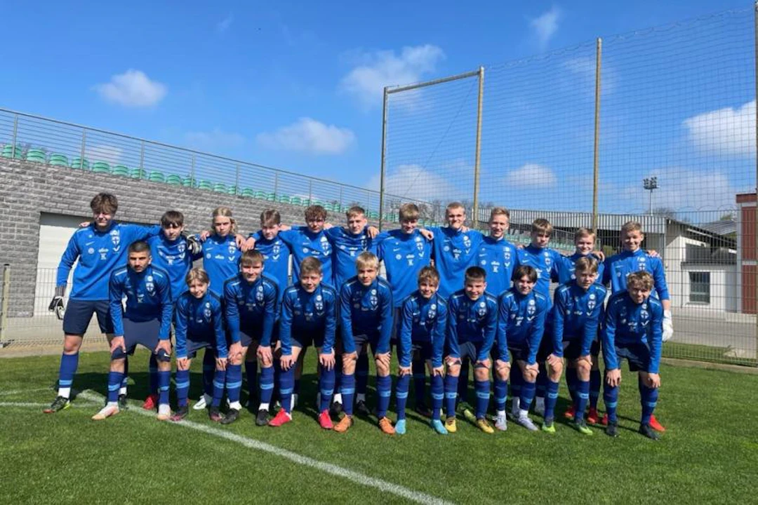 U15-poikien joukkue Puolan turnauksessa