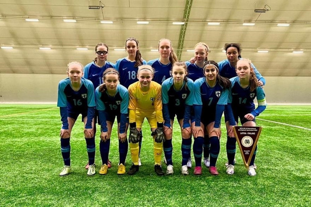 U15tytöt jatkoi voitokkaasti UEFA Development turnauksessa