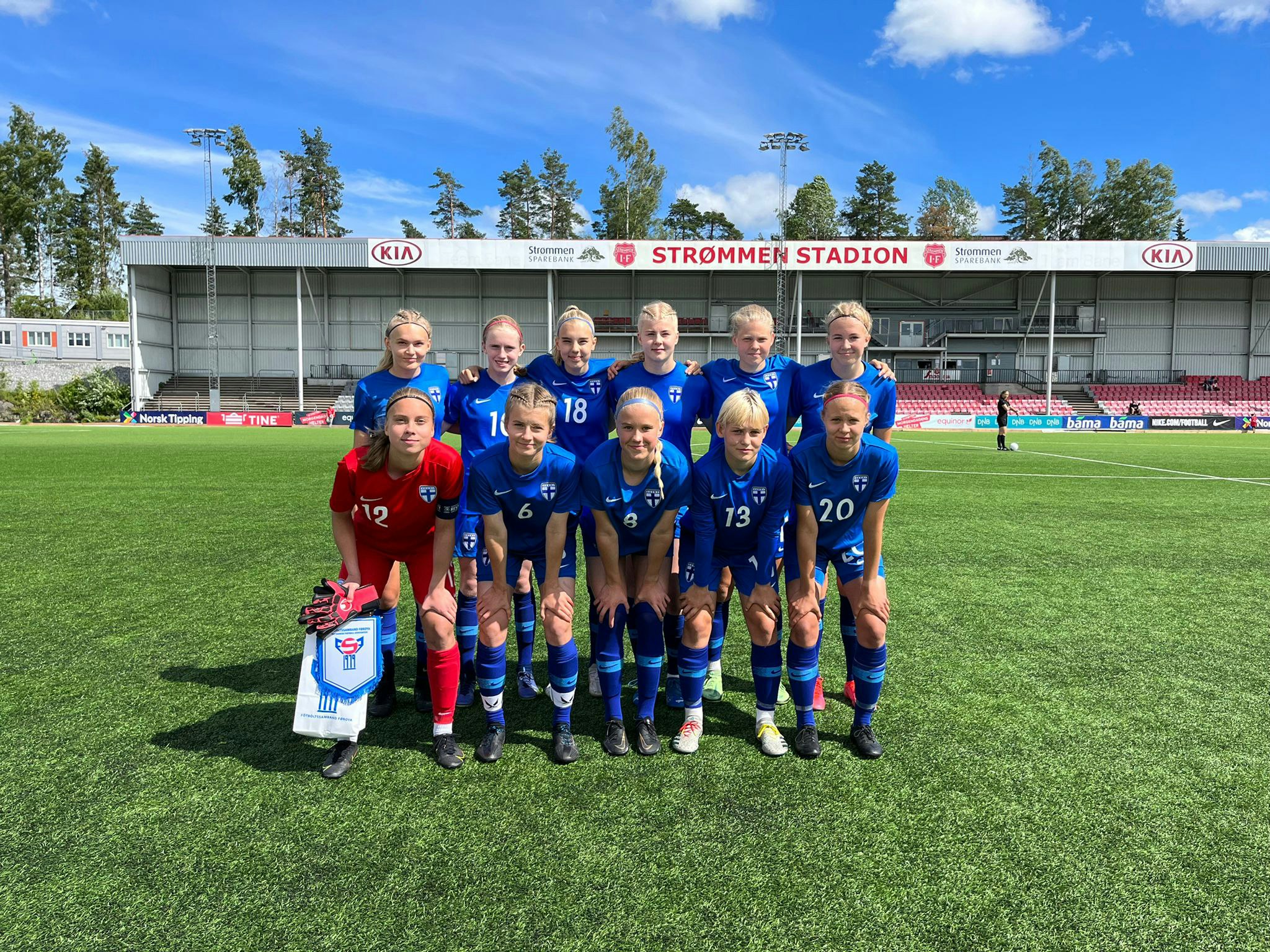 U17-tytöt voitti Färsaaret