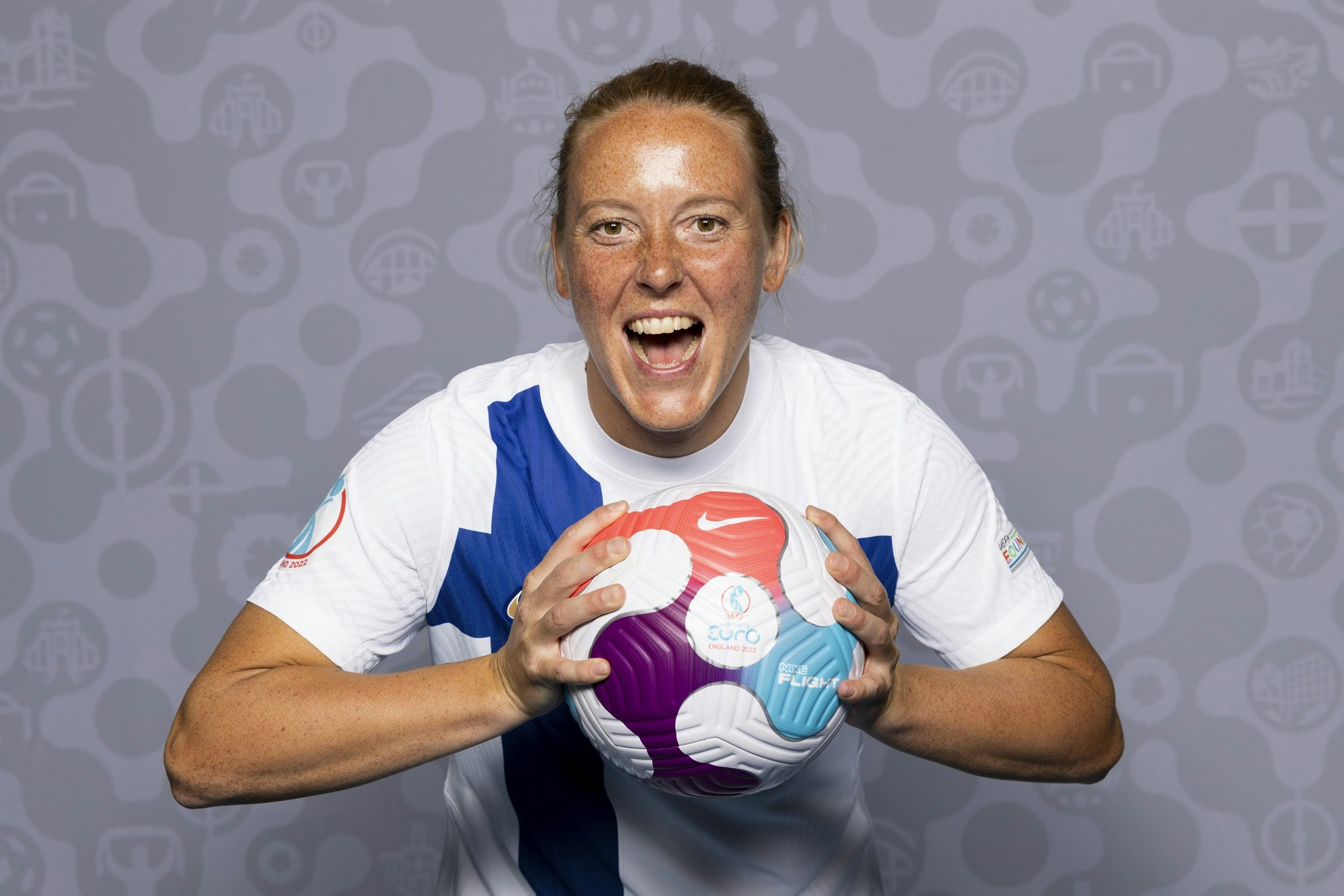 Anna Westerlund tuulettaa.