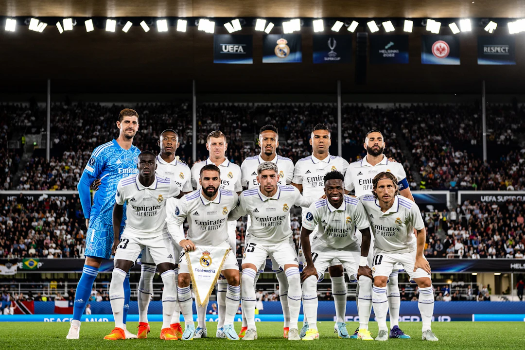 Real Madridin avauskokoonpano.