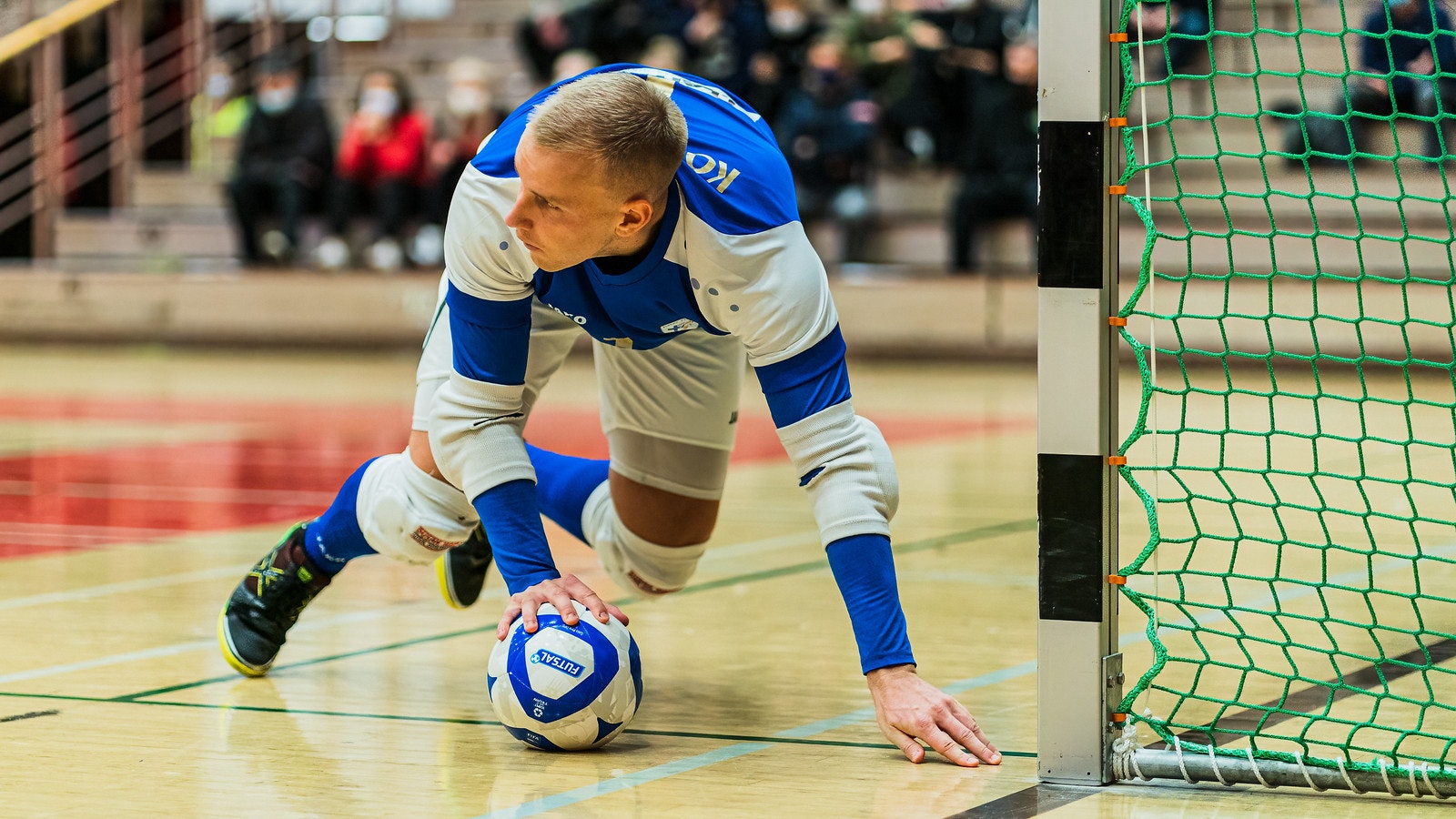 Antti Koivumäki on yksi Futsal-Liigan tunnetuimmista maalivahdeista
