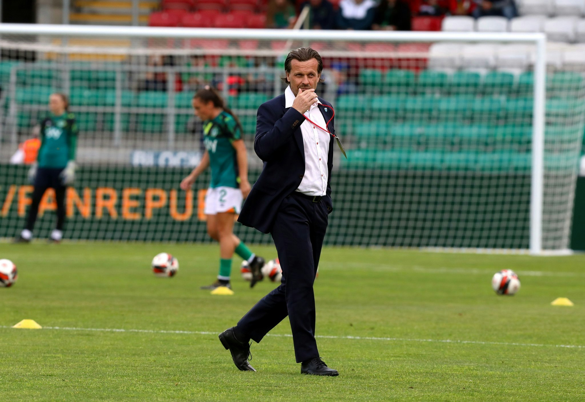 Marko Saloranta Helmareiden Irlanti-ottelussa.