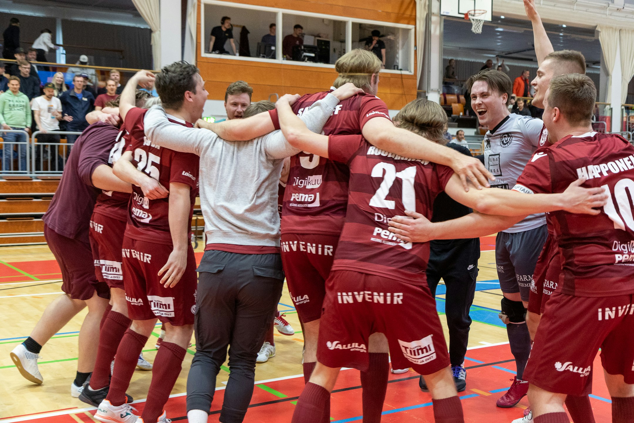 AU:lle maistui sarjapaikan varmistaminen viime keväänä