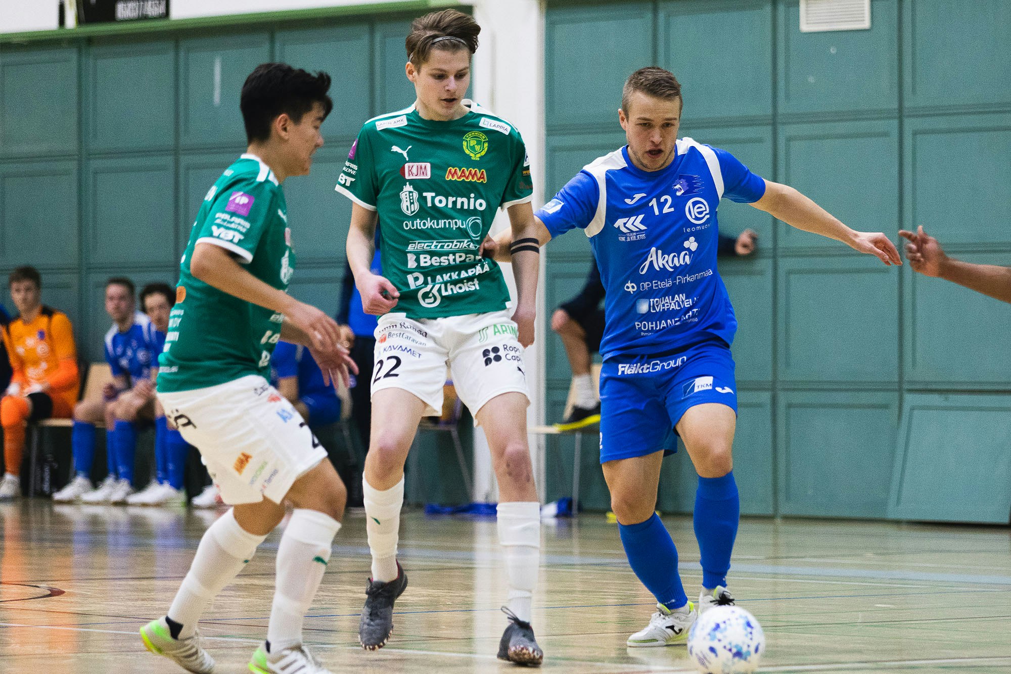 Joonathan Hynninen ja Elias Lantto Akaa pelissä kaudella 2021-2022