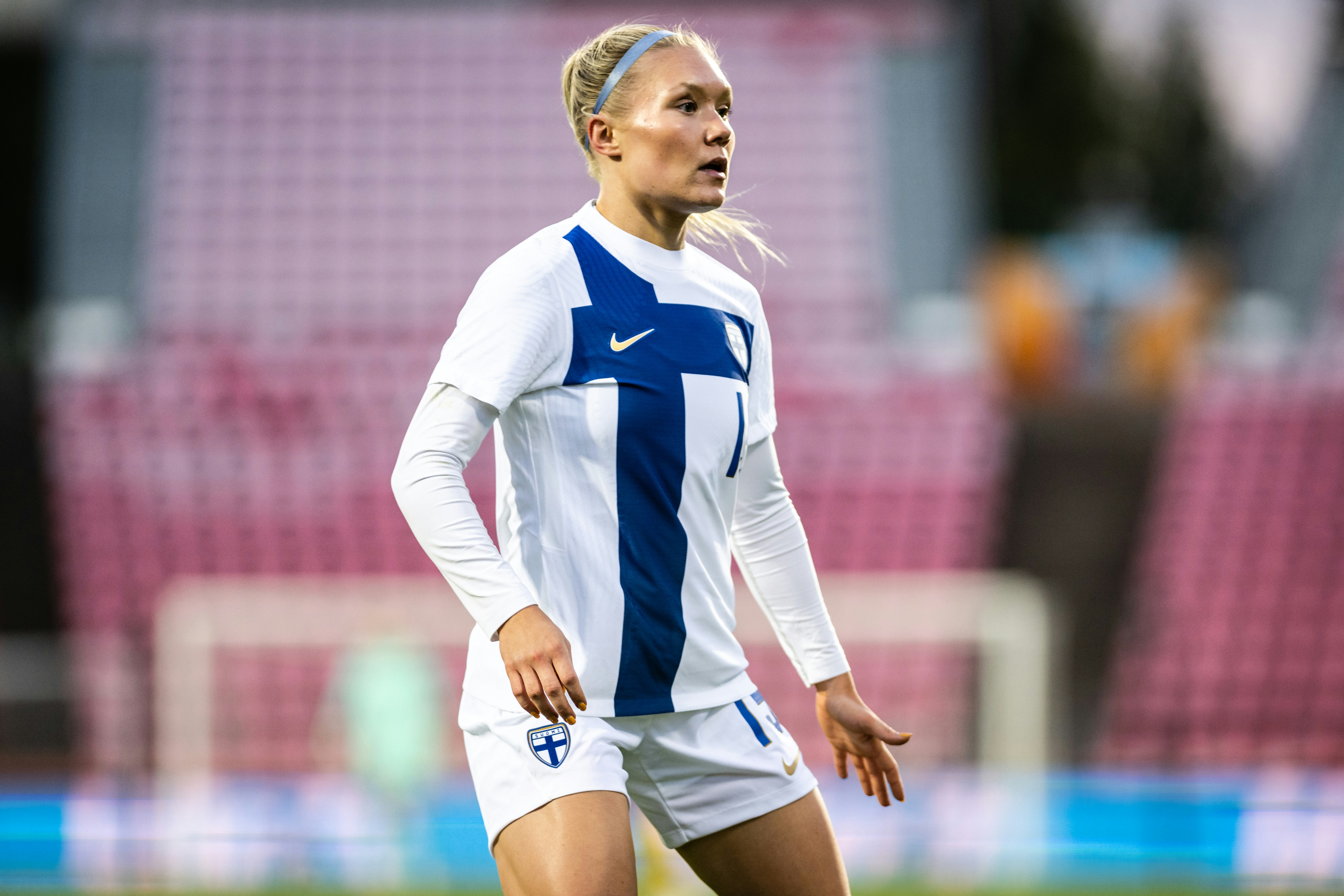 Emma Peuhkurinen teki syyskuun alussa A-maajoukkuedebyyttinsä.