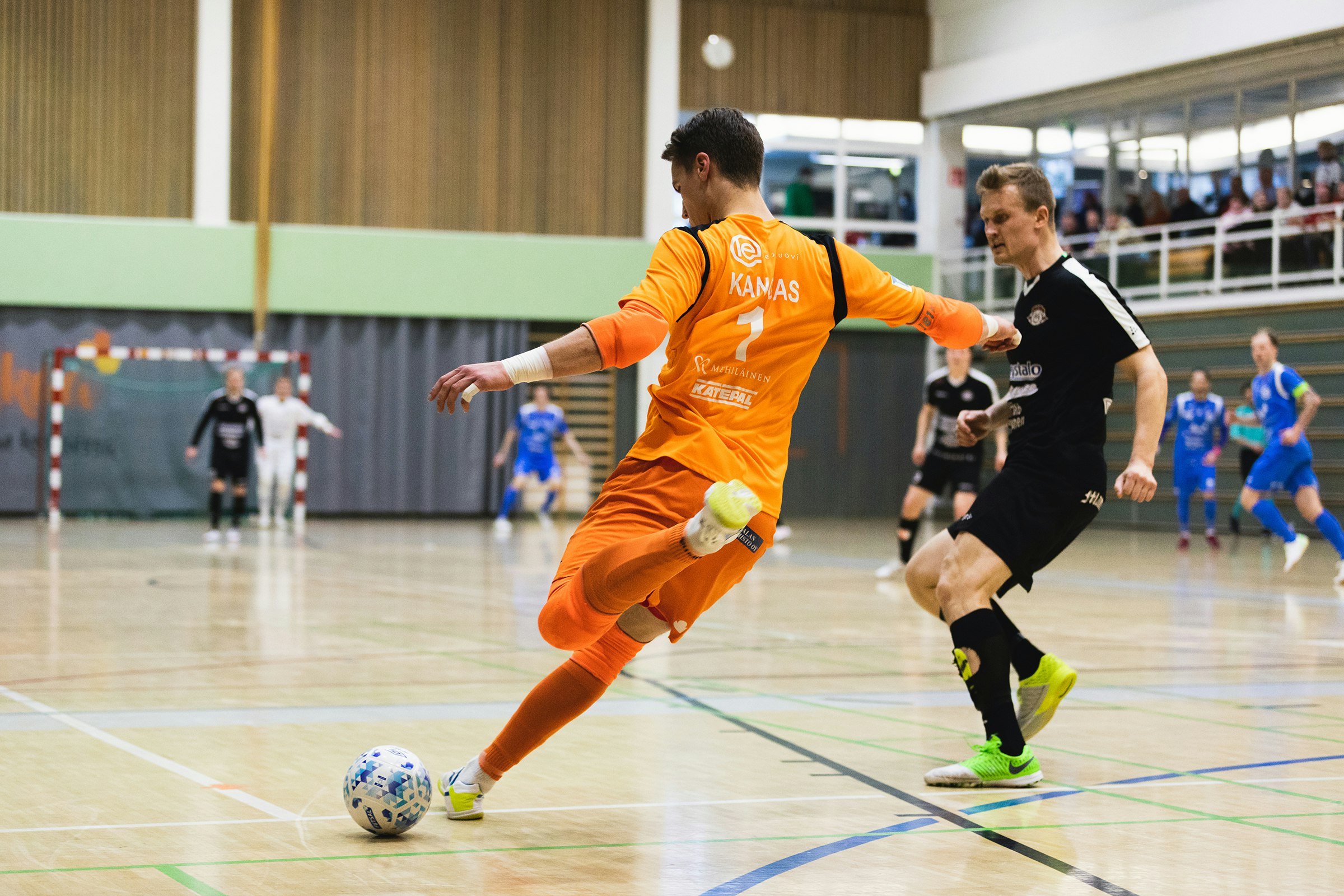 Akaan Kasper Kangas kuuluu suomalaisen futsalin maalivahtieliittiin