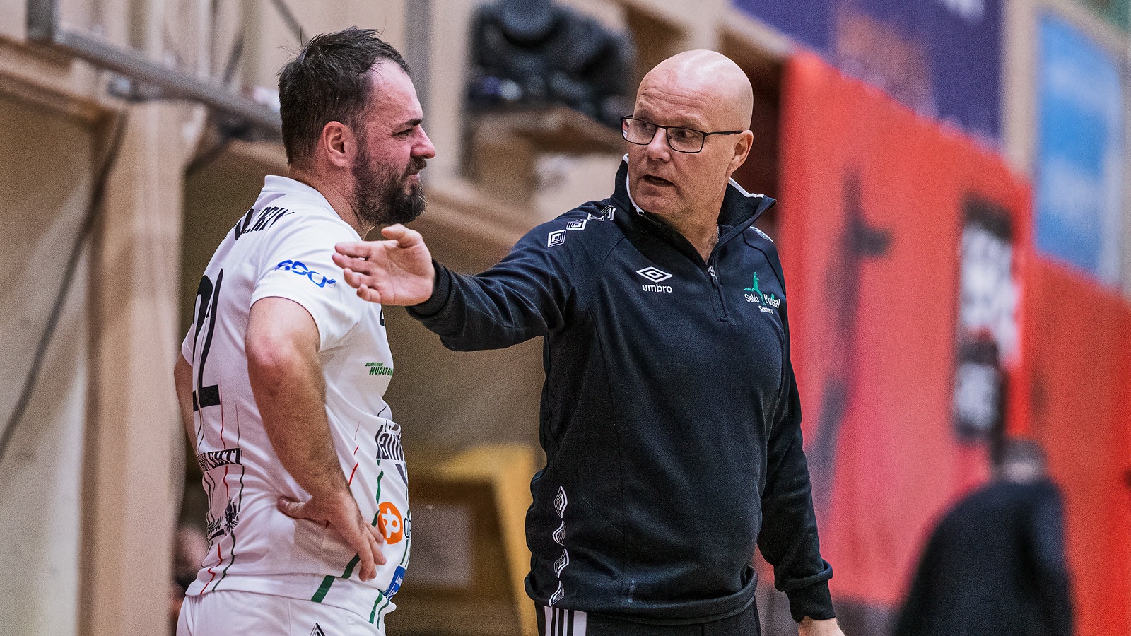 Jarkko Ihalainen ja Valdrin Seferi SoVon valmennusvastuussa