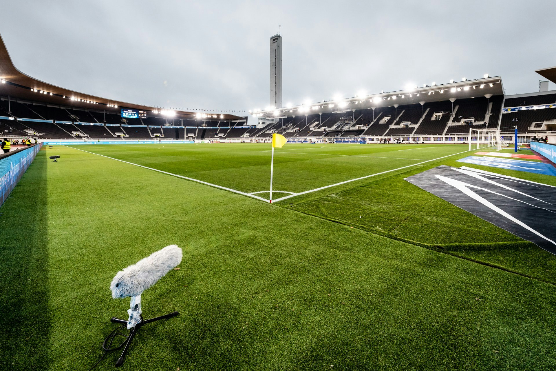 Helsingin Olympiastadion.