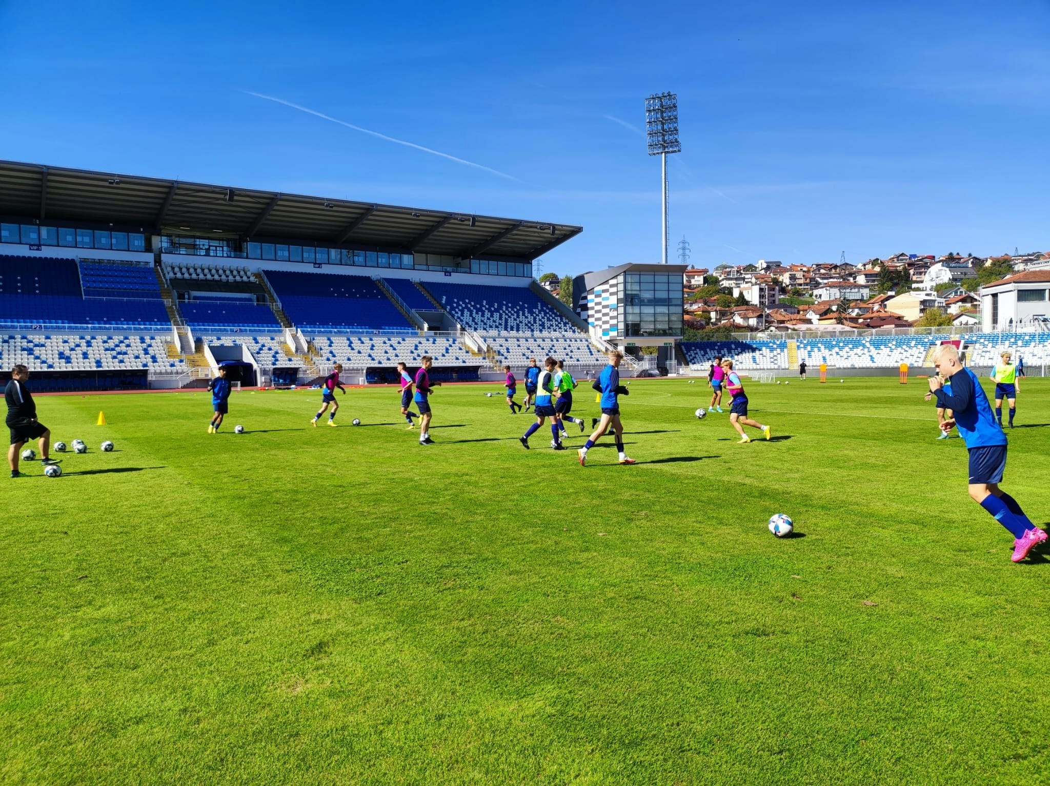 Huominen Italia-ottelu pelataan Stadiumi Fadil Vokrrilla.