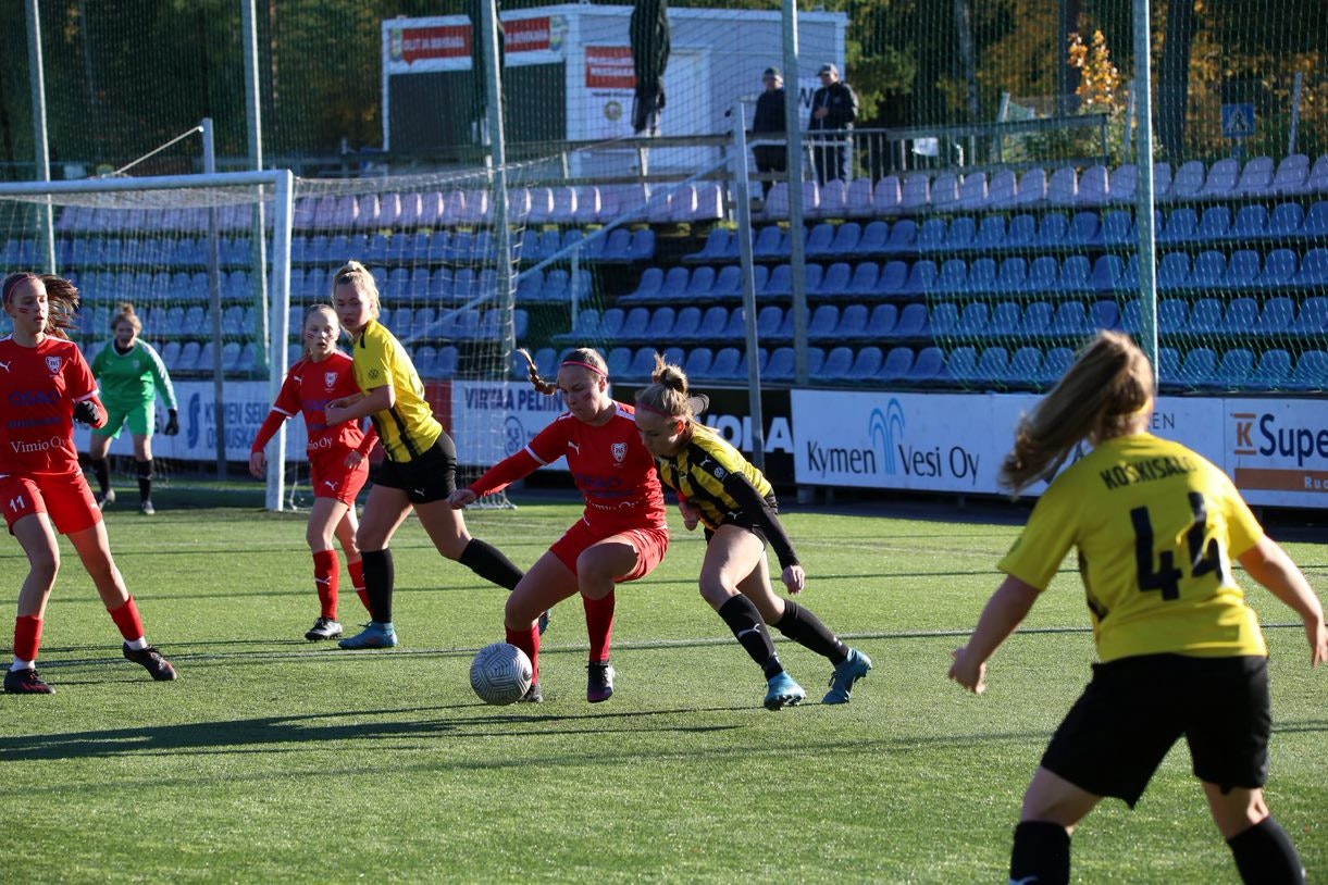 Kuva Laura Kalmari-turnauksesta 2022 ONS:n ja FC Hongan välisestä ottelusta.