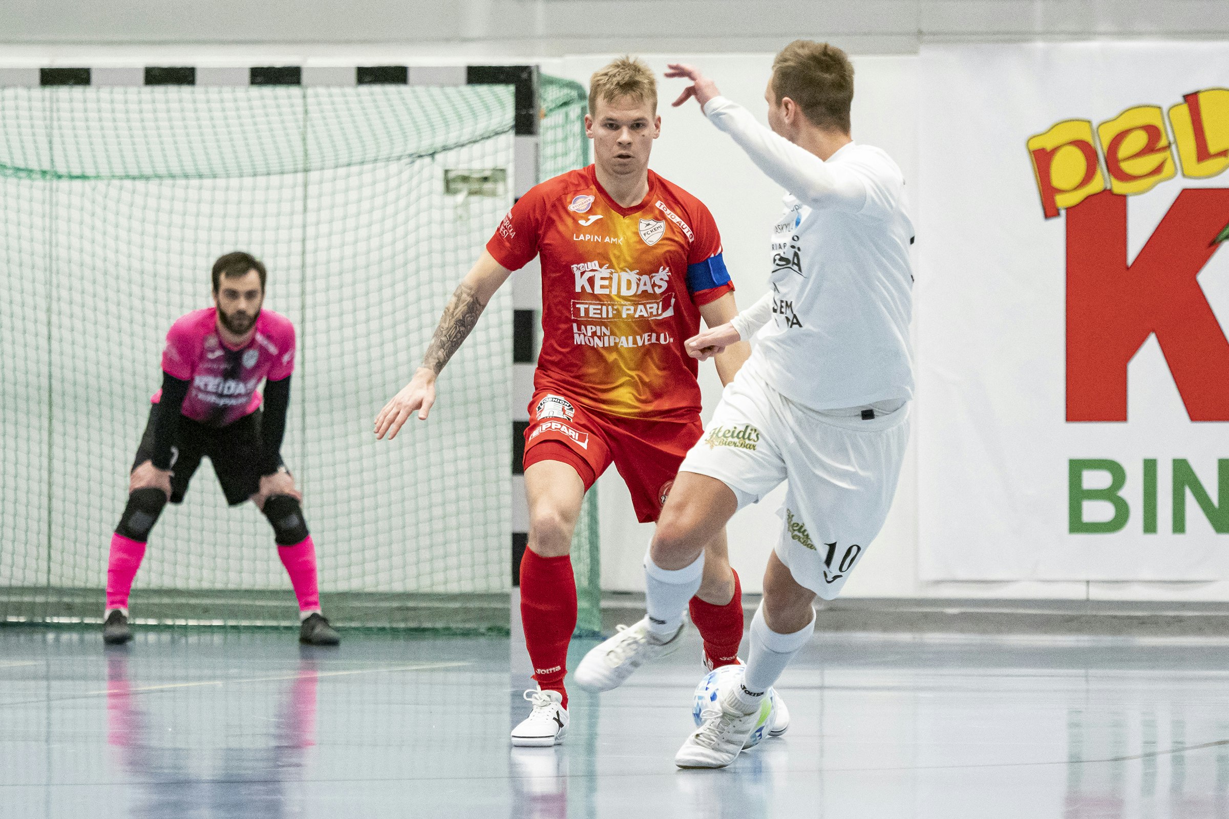 FC Kemin kapteeni Tuukka Pikkarainen on ollut liekeissä alkukauden