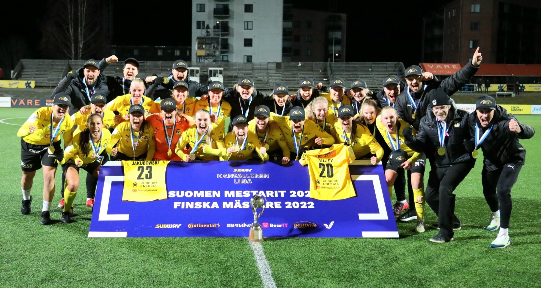 KuPS Suomen mestari