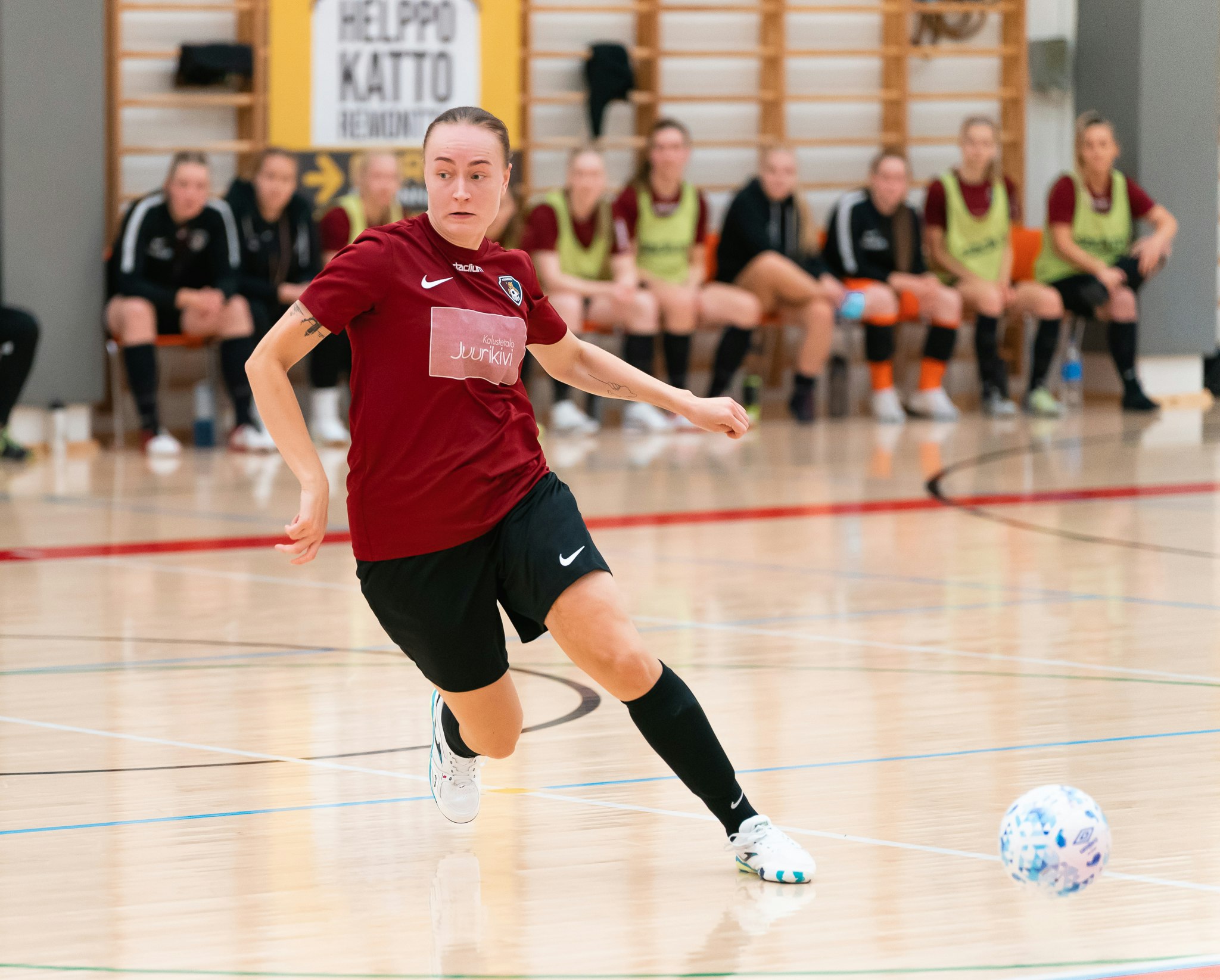 Senni Viren oli yksi naisten futsalmaajoukkueen onnistujista EM-karsinnassa.