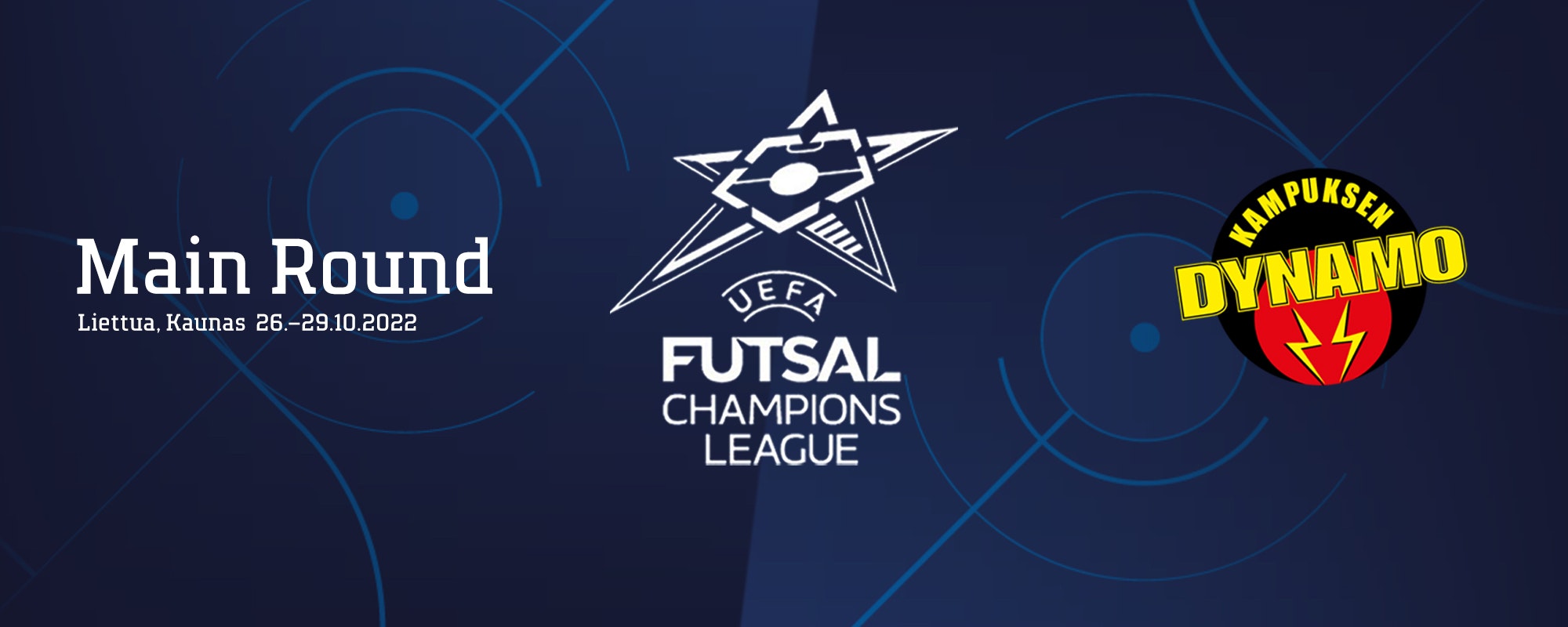 Suomea edustaa futsalin Mestarien Liigassa kevään 2022 Suomen mestari Kampuksen Dynamo