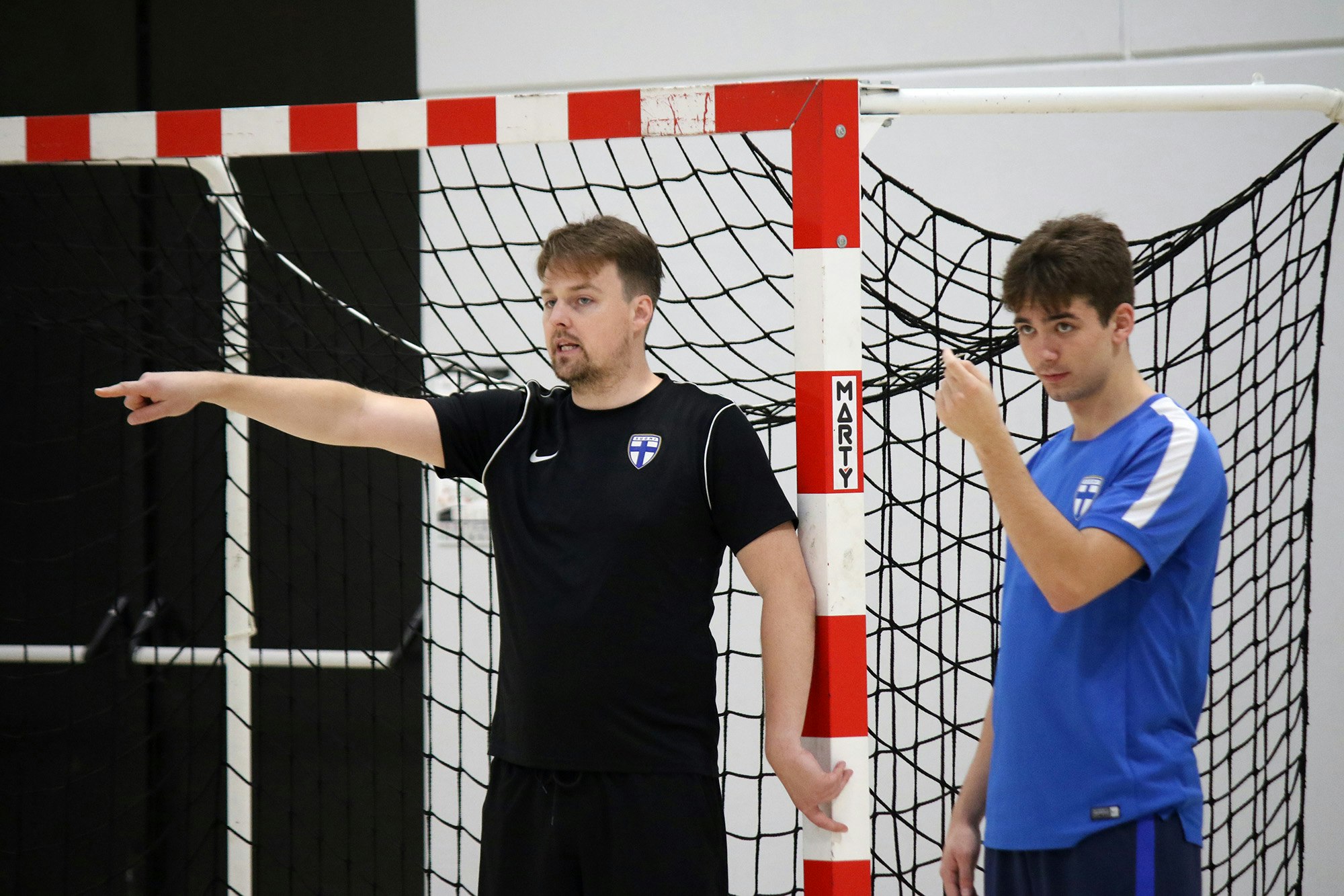 Tuomas Linjamäki on osa U19 futsalmaajoukkueen valmennustiimiä erikoistilannevalmentajana