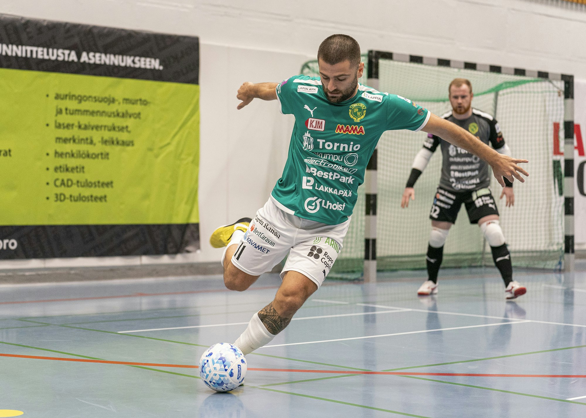 ToPV:n Mergim Bushi on kovassa vireessä