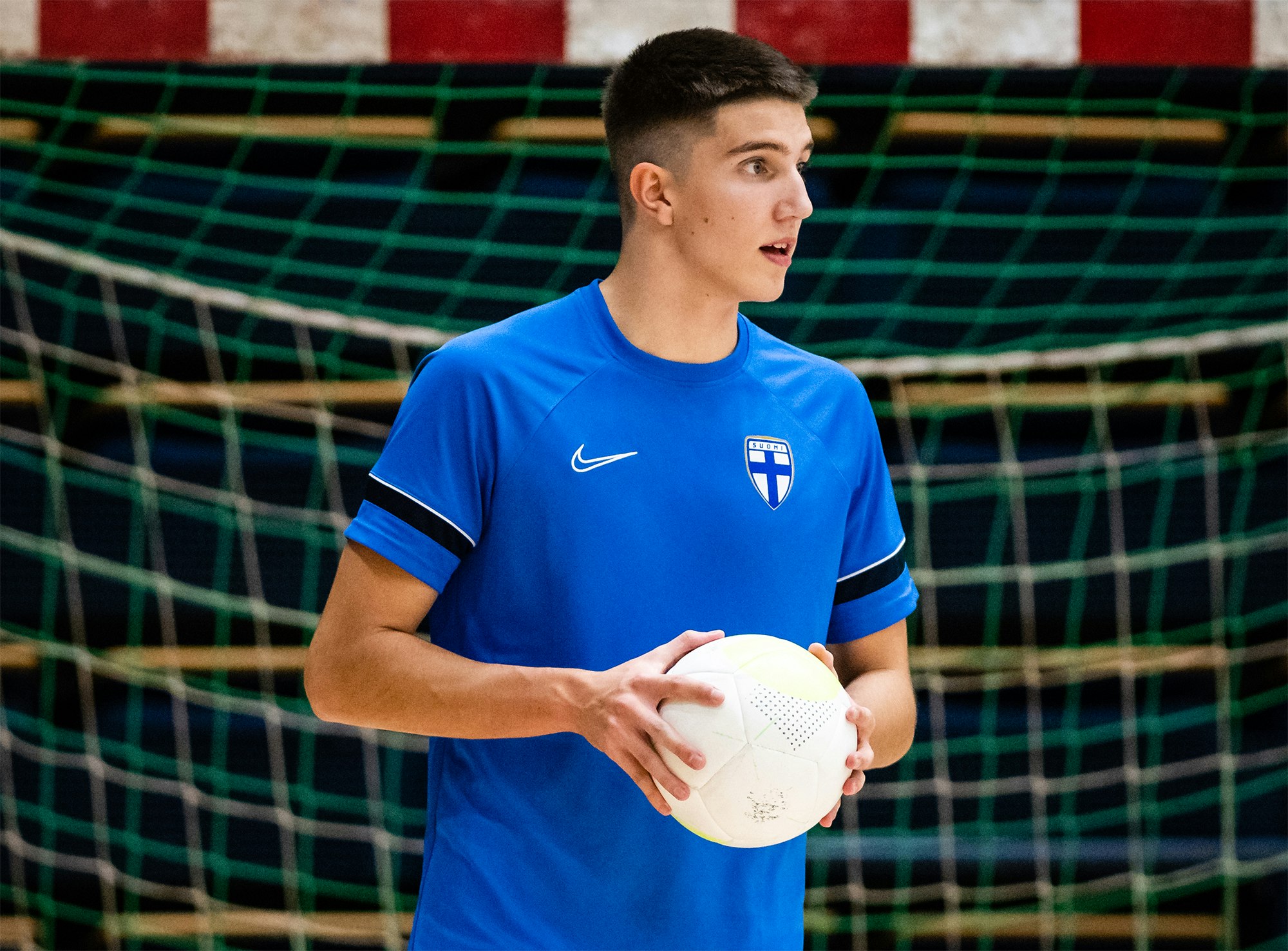 Mikko Mämmilä pukee viikonloppuna päälleen U19 futsalmaajoukkueen paidan asemasta Tornion vihreää