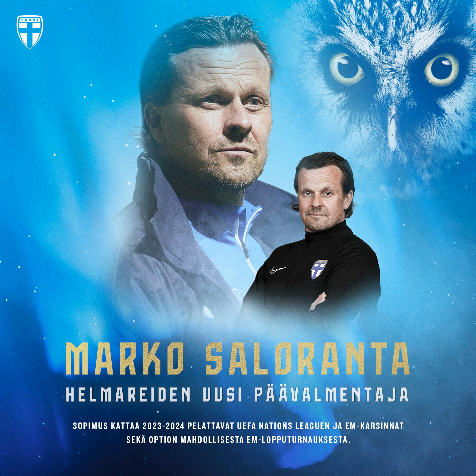 Marko Saloranta on Helmareiden uusi päävalmentaja.