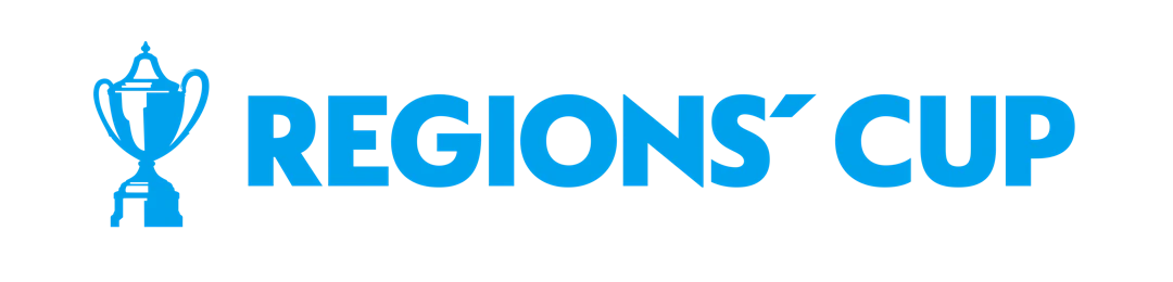 Regions' Cup naiset logo vaaka sininen
