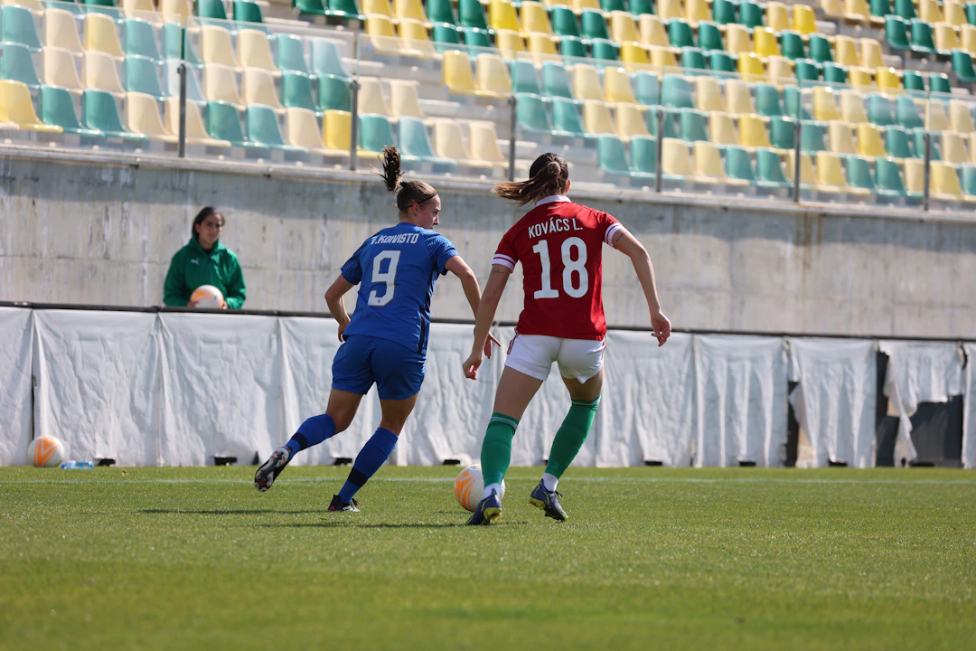 Vilma Koivisto Unkari-ottelussa Cyprus Cupissa 2023.